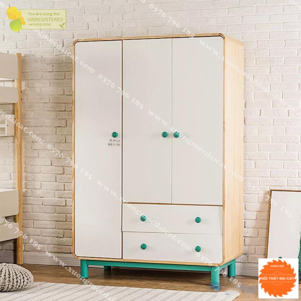 Tủ áo quần gỗ đẹp cho phòng ngủ TA206