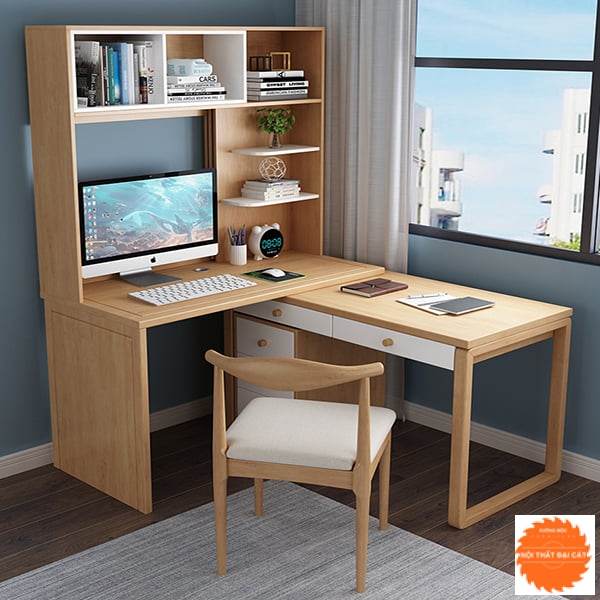 Bàn làm việc gỗ công nghiệp đẹp BLV071