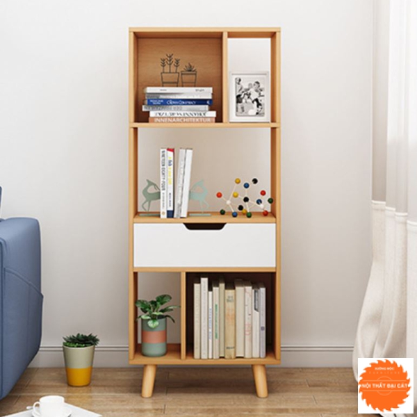 Kệ sách nhỏ tiết kiệm diện tích KS079