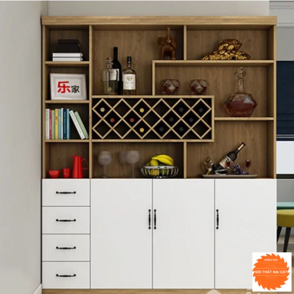 Tủ rượu lớn cho phòng khách TR024