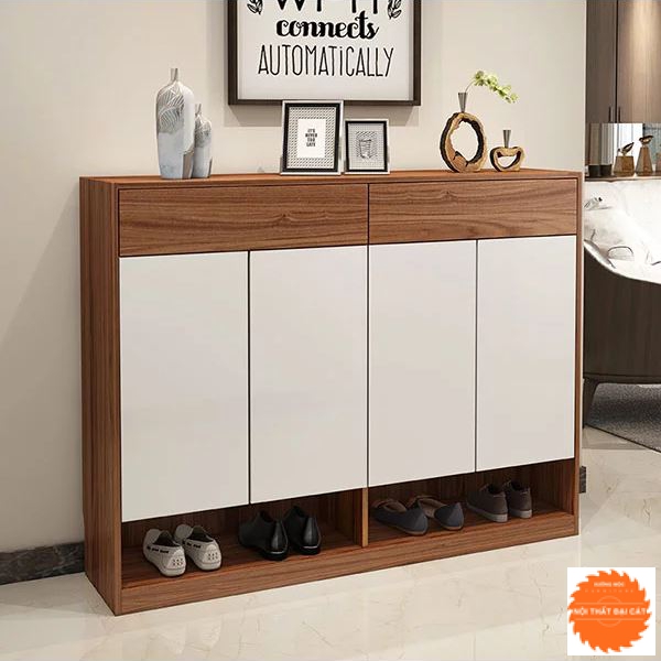 Tủ giày 4 cánh thiết kế đẹp TG072