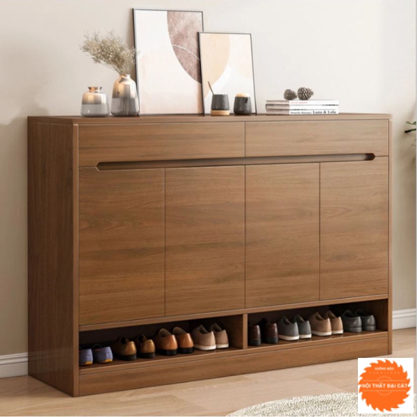 Tủ giày tone nâu đậm TG073