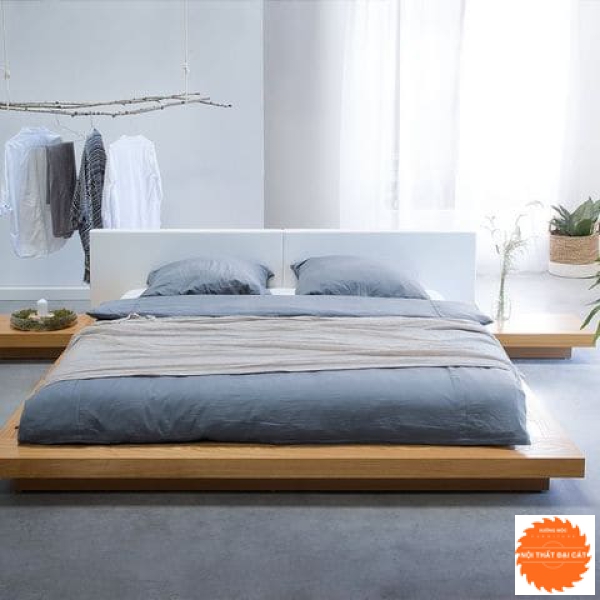 Giường ngủ bệt thiết kế tinh tế G056