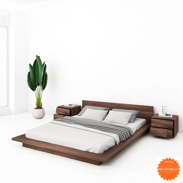 Giường ngủ bệt 1m6 đẹp G001