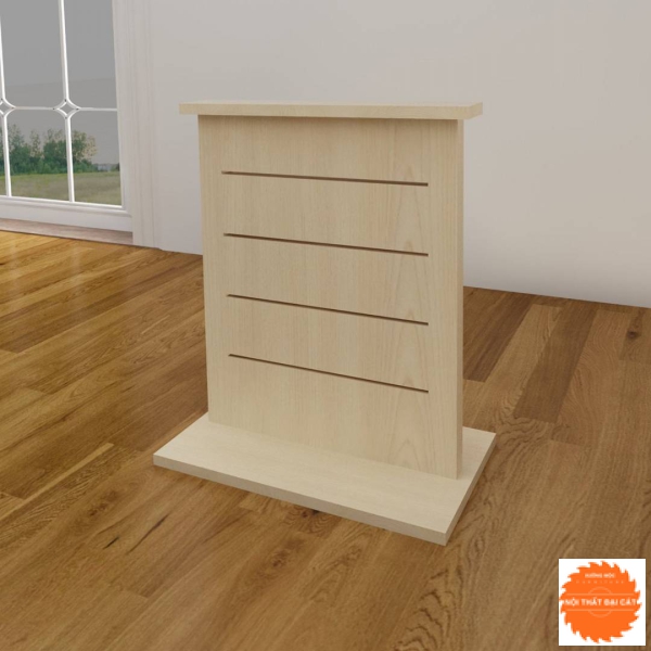 Kệ gỗ trưng bày sản phẩm đơn giản KG003