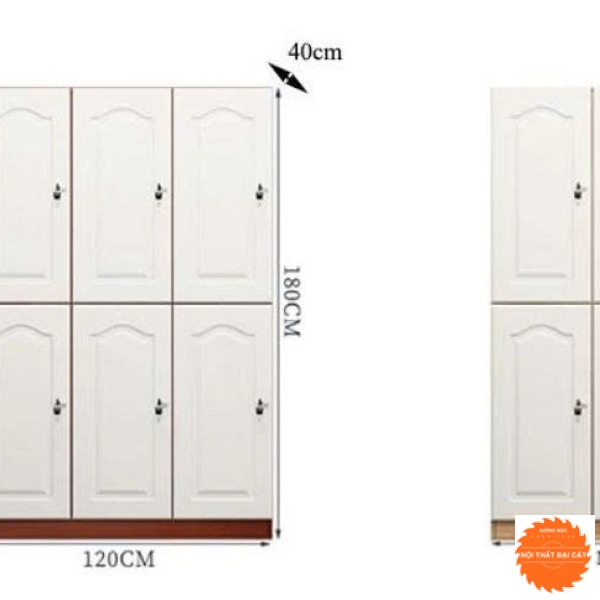 Tủ locker văn phòng nhiều hộc TL015