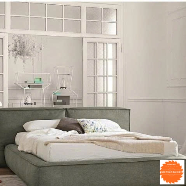 Giường bọc nệm cao cấp GBN026