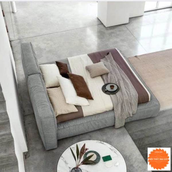 Giường bọc nệm cao cấp GBN026