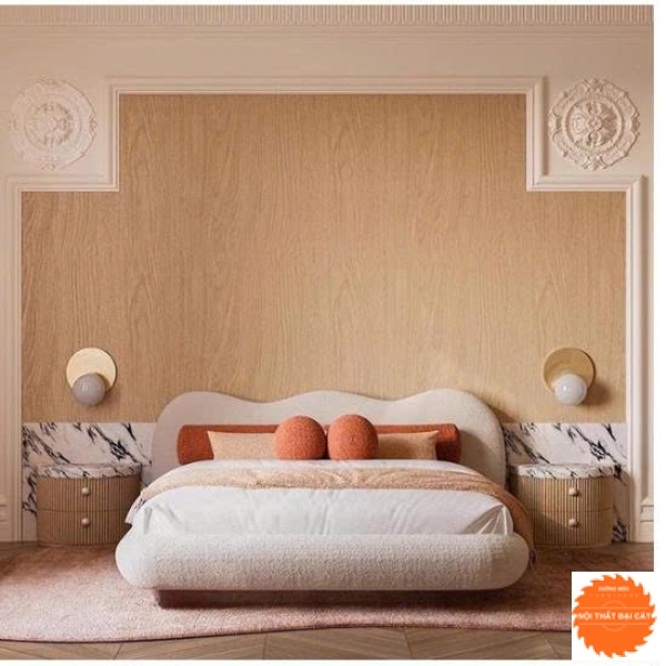 Giường bọc nệm cao cấp GBN017