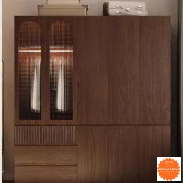Tủ áo quần gỗ thiết kế đẹp TA490