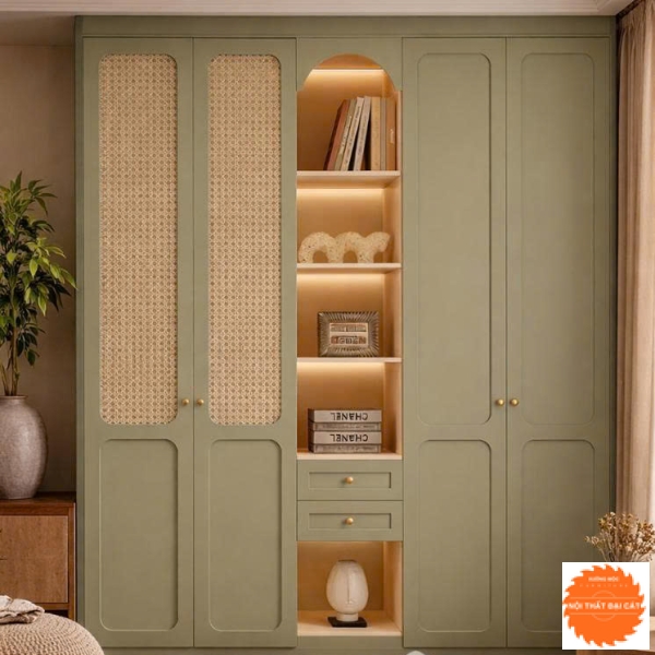 Tủ áo quần cánh mây TAM013