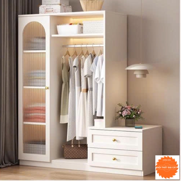 Tủ áo quần gỗ thiết kế đẹp TA492