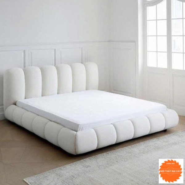 Giường bọc nệm cao cấp GBN023