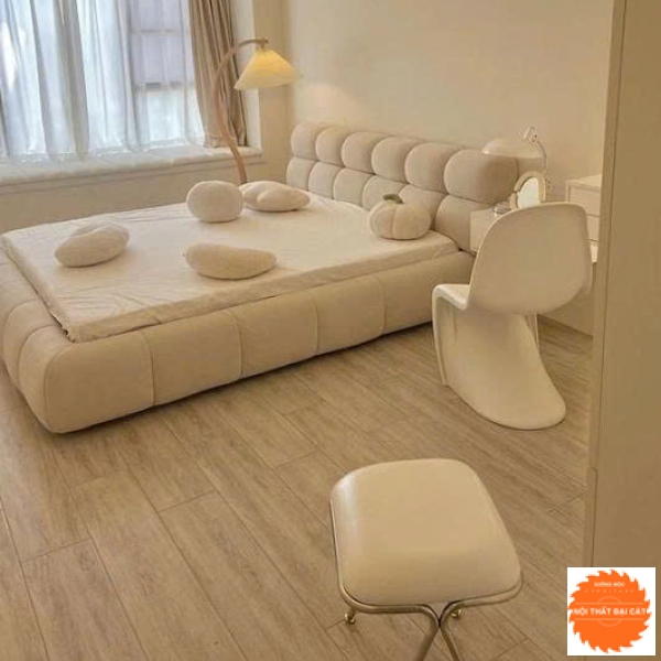 Giường bọc nệm cao cấp GBN024