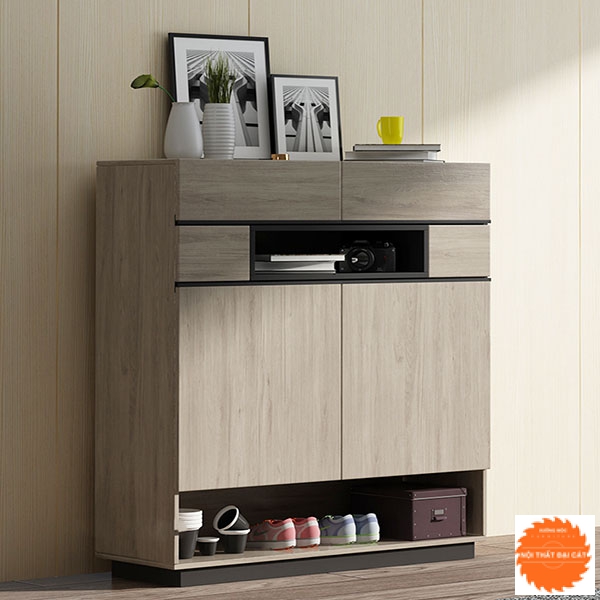 Tủ giày hiện đại gỗ công nghiệp TG081