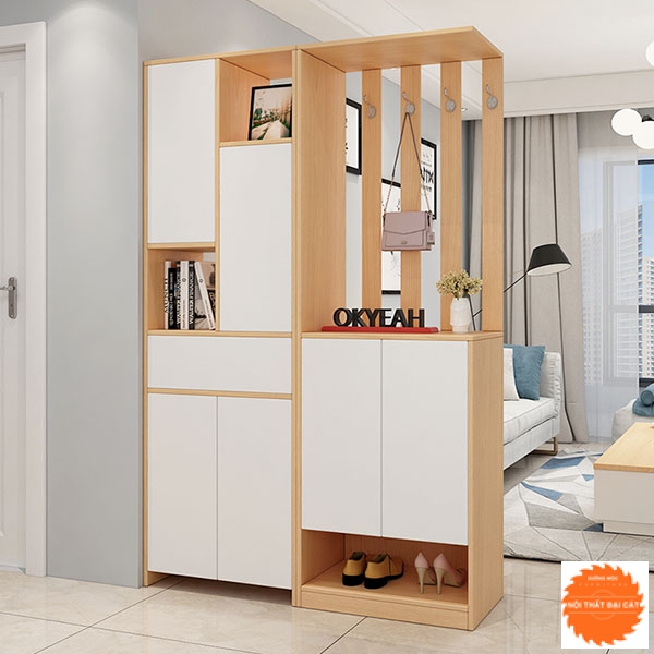 Tủ kệ giày phòng khách TG093