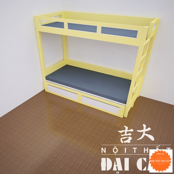 Giường tầng thông minh bằng gỗ GT006