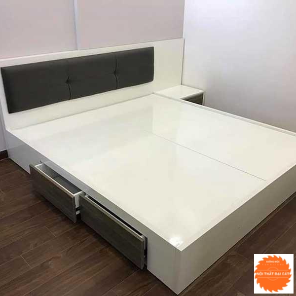 Giường ngủ thiết kế nệm đầu giường G014