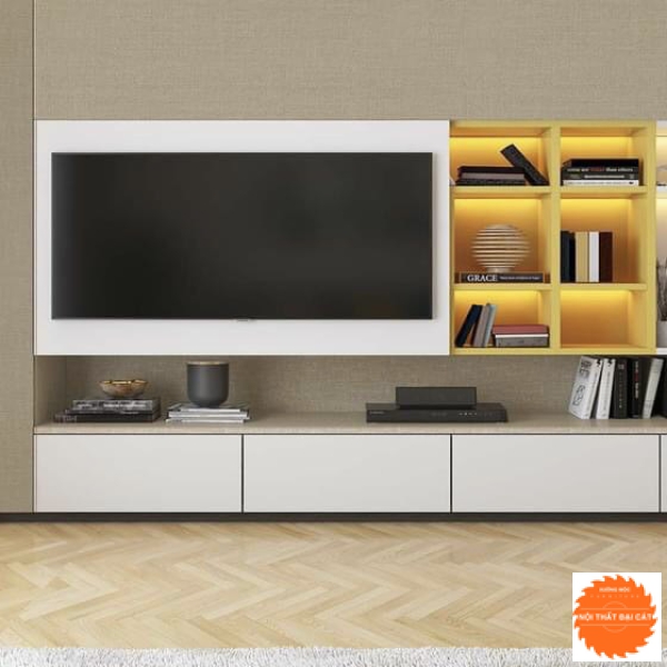Kệ tivi kết hợp kệ treo hiện đại KTV110