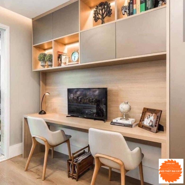 Bàn học kệ sách thiết kế tinh tế BH011