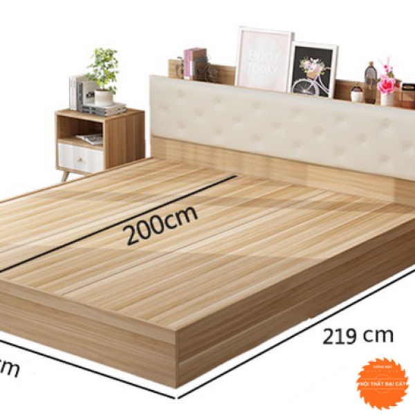 Giường ngủ dáng thấp G019