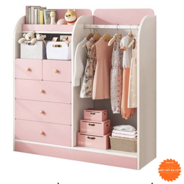 Tủ áo quần cho bé MS08