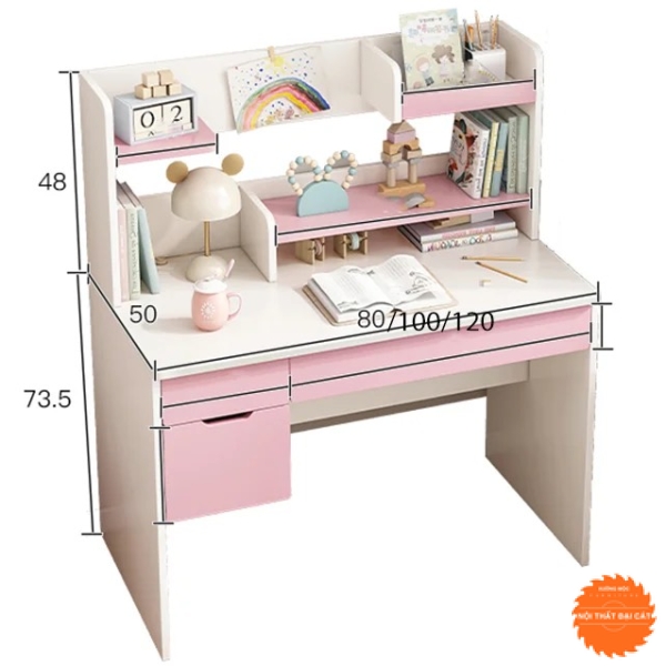 Bàn học tại nhà cho bé BH013