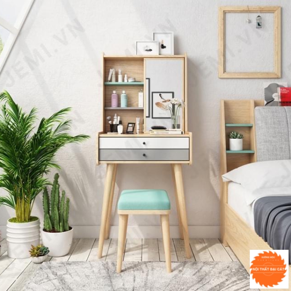 Bàn trang điểm nhỏ gọn cho phòng ngủ BTĐ015