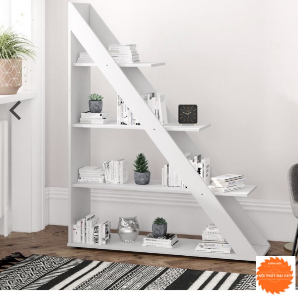 Kệ sách hình tam giác KS009