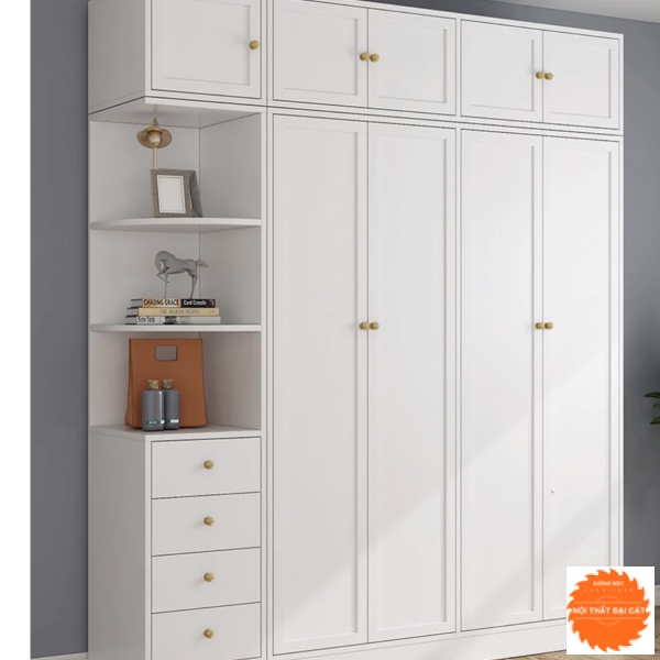 Tủ quần áo tân cổ điển TA035