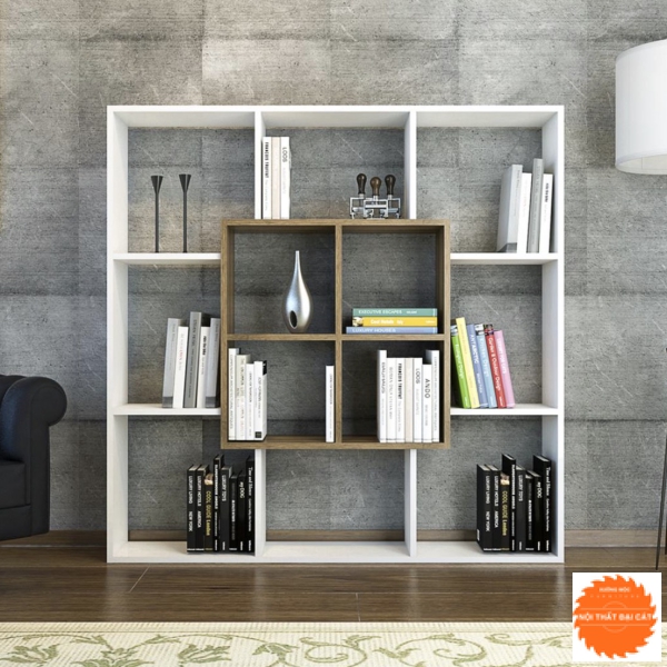 Kệ sách phong cách hiện đại KS014