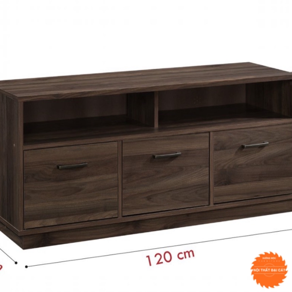 Kệ tivi gỗ nâu KTV135