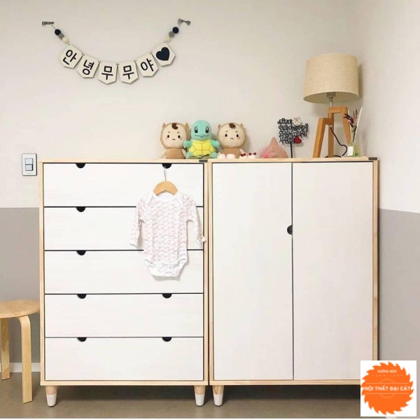 Tủ áo quần trẻ em MS025
