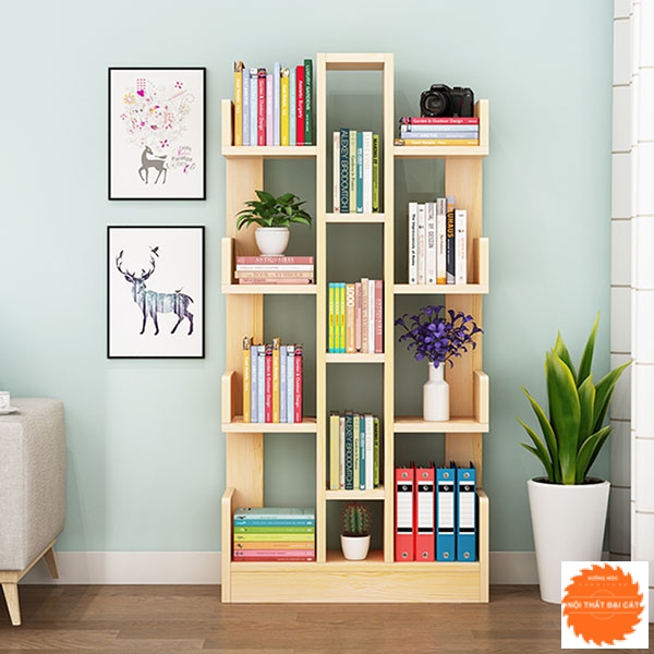 Kệ sách thiết kế hiện đại KS016