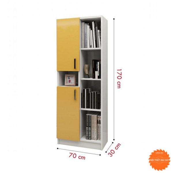 Kệ sách thiết kế đẹp KS029