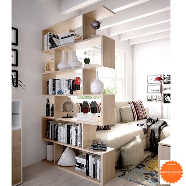 Kệ sách thiết kế 6 tầng hiện đại KS031 