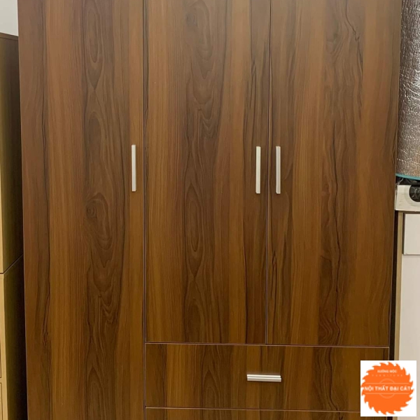 Tủ áo quần gỗ màu nâu TA048