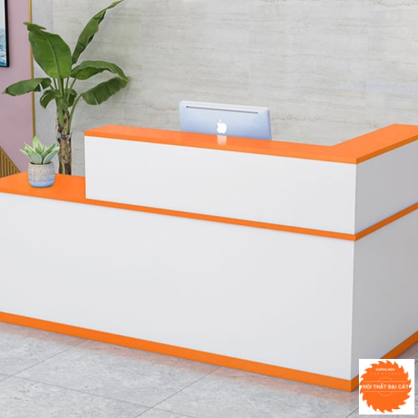 Quầy lễ tân bằng gỗ QLT012 