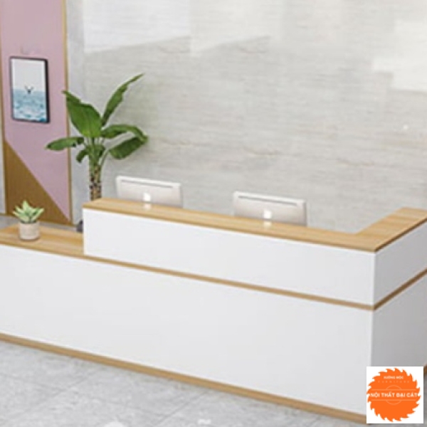 Quầy lễ tân phong cách hiện đại QLT013