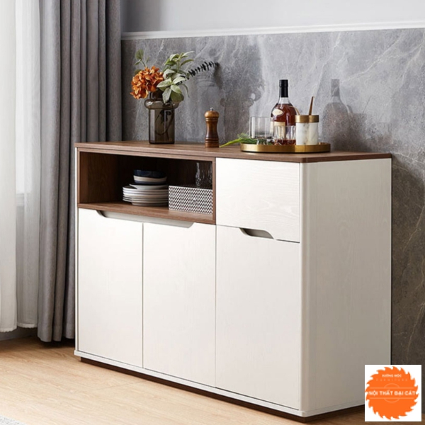 Tủ bếp gỗ tay khoét TBN025