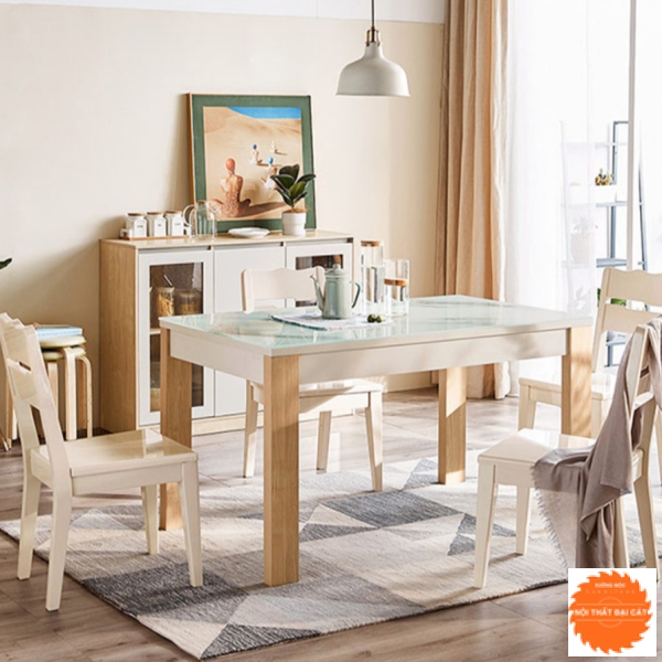 Tủ bếp nhỏ thiết kế kính TBN031