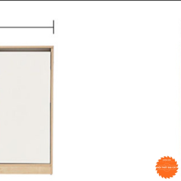 Tủ bếp nhỏ thiết kế kính TBN031