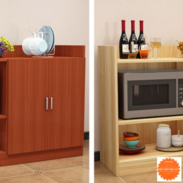 Tủ bếp gỗ công nghiệp tiện dụng TBN033