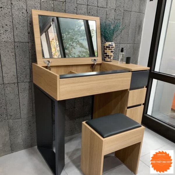 Bàn trang điểm gương gấp hiện đại BTĐ026