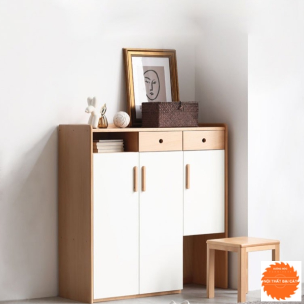 Tủ giày đẹp thiết kế đơn giản TG034