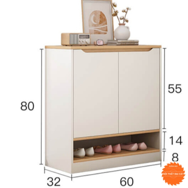 Tủ giày thiết kế sang trọng TG036