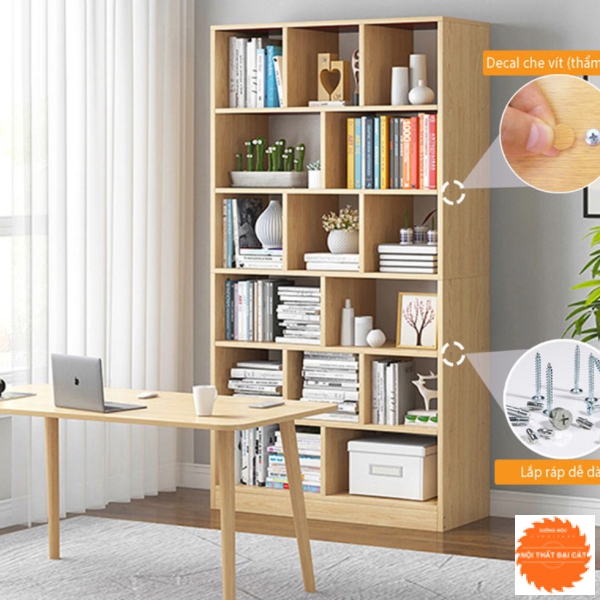 Kệ sách gia đình bằng gỗ công nghiệp KS039