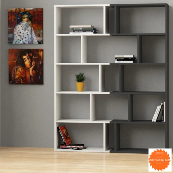 Kệ sách phong cách hiện đại KS048