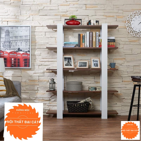 Kệ sách thiết kế 5 tầng KS052