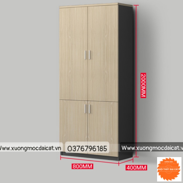 Tủ hồ sơ 4 cánh THS024